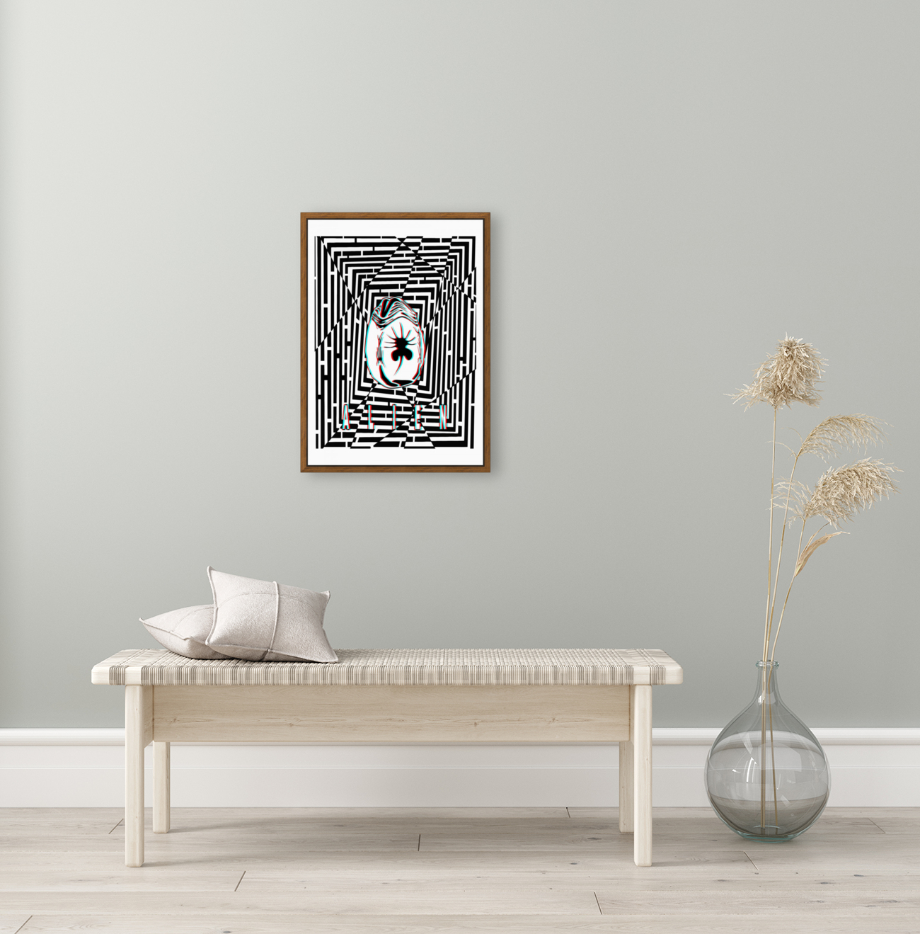 3D Maze Gaze *ALIEN* Reproduction