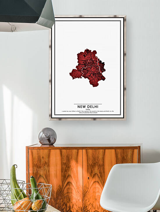 Crimson Cities *New Delhi* by SucculentBurger