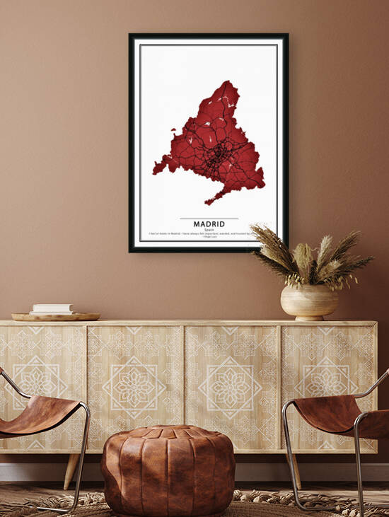 Crimson Cities *Madrid* by SucculentBurger