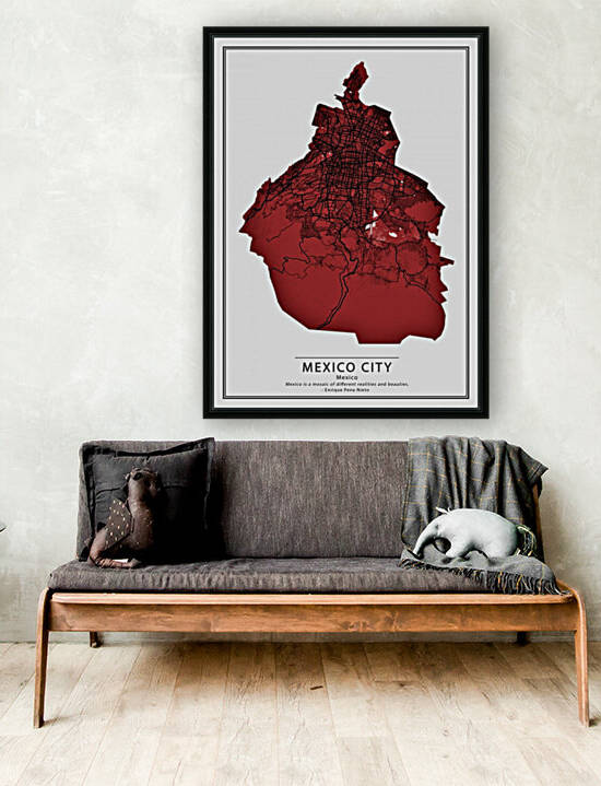 Crimson Cities *Mexico City* by SucculentBurger