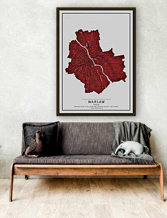 Crimson Cities *Warsaw* by SucculentBurger