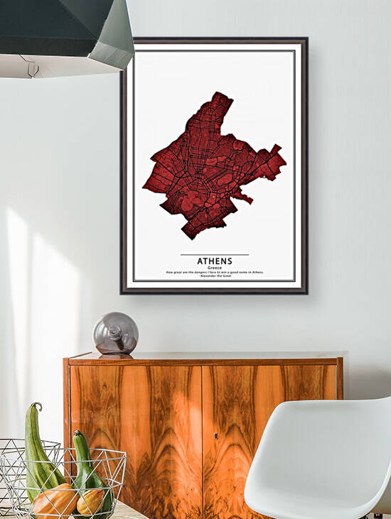 Crimson Cities *Athens* by SucculentBurger