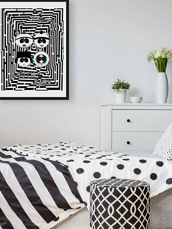 3D Maze Gaze *South Park* by SucculentBurger