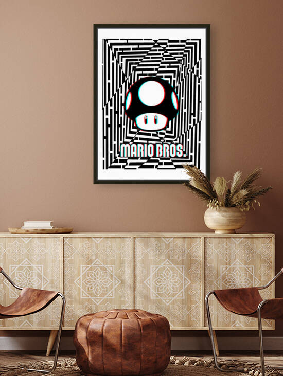 3D Maze Gaze *Mario Bros* by SucculentBurger