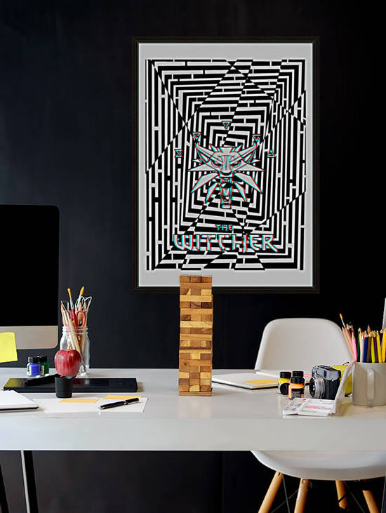 3D Maze Gaze *The Witcher* by SucculentBurger