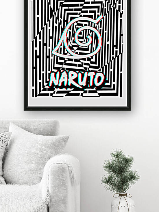3D Maze Gaze *Naruto* by SucculentBurger