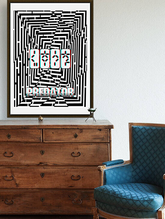 3D Maze Gaze *Predator* Reproduction