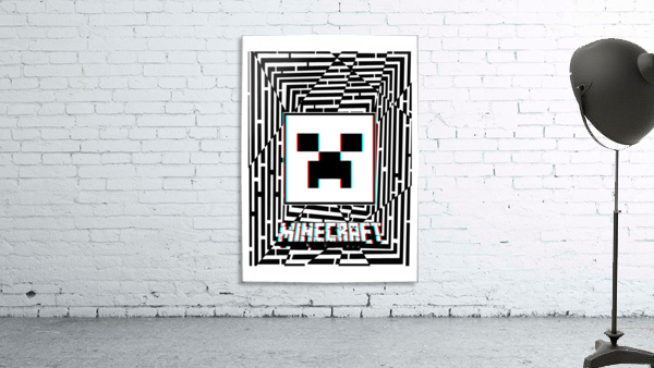 3D Maze Gaze *Minecraft* Wall Preview