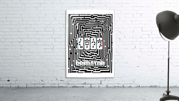 3D Maze Gaze *Predator* Wall Preview