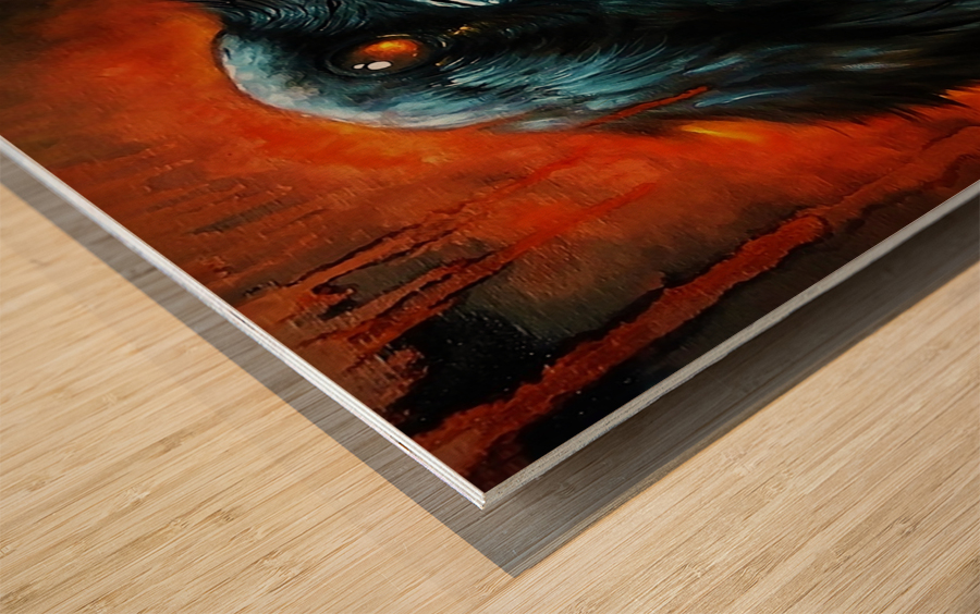 Nine Circles of Hell *Alloces* Wood print