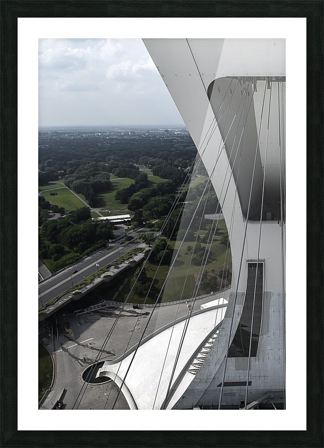 Stade Olympique Picture Frame print
