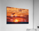 clouds are orange Acrylic Print