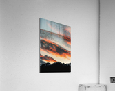 clouds are colourful Acrylic Print