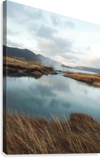 Lakes are pretty clean Canvas Print