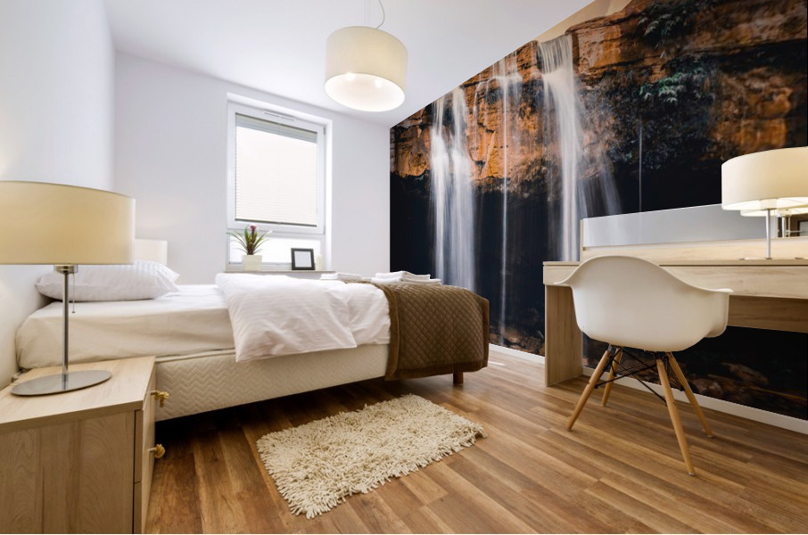 waterfalls  never lie Mural print