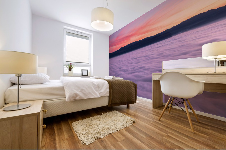 clouds are true Mural print