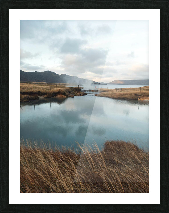 Lakes are pretty clean Picture Frame print