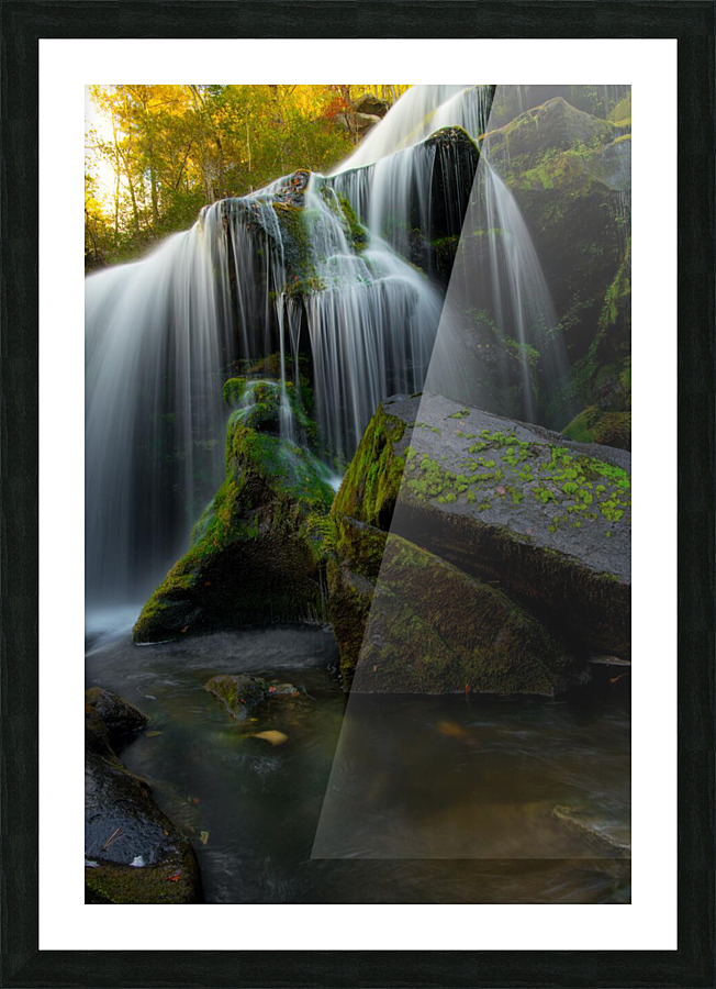 waterfalls  cascade Picture Frame print