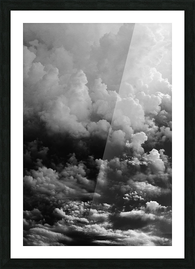 clouds remain friends Picture Frame print