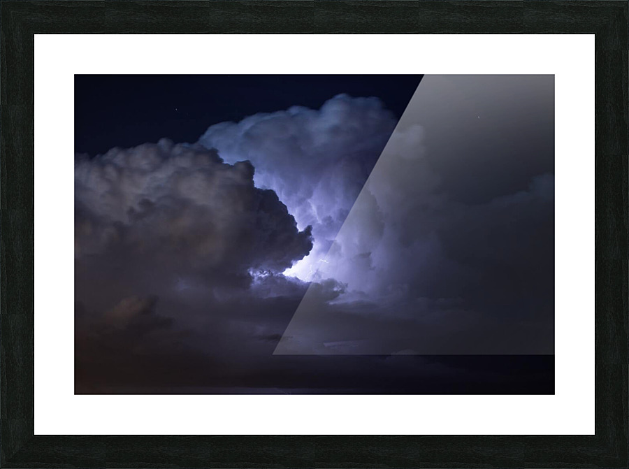 clouds make me aware Picture Frame print