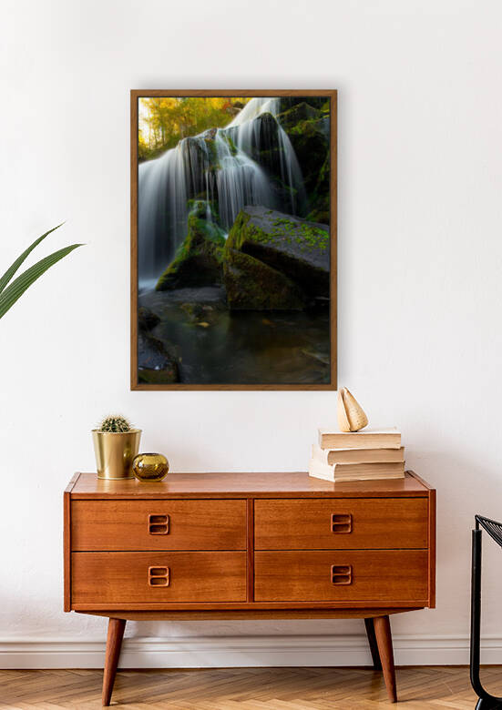 waterfalls  cascade by Reg Bender