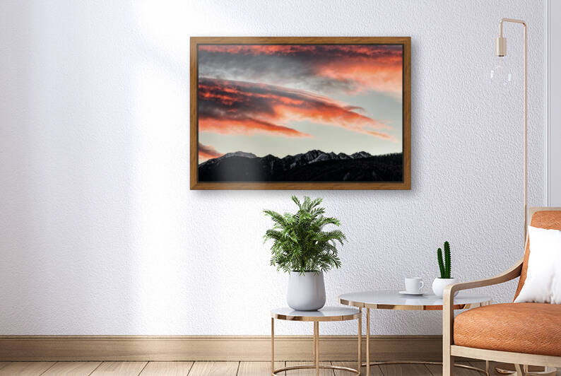 clouds reach our soul by Reg Bender