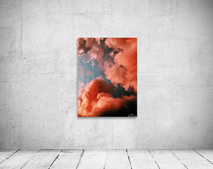 clouds can be warm Wall Preview
