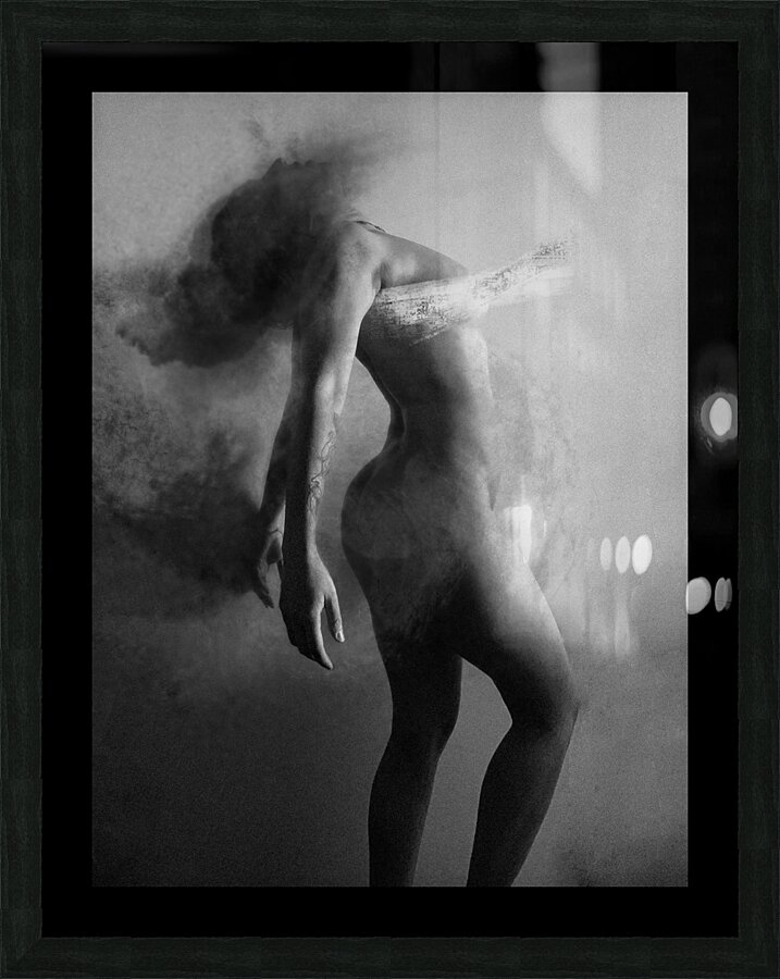 Extinguished Picture Frame print