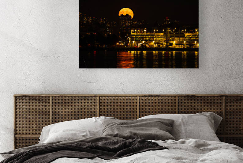 Super Full Buck Moon by LightsCameraVancouver