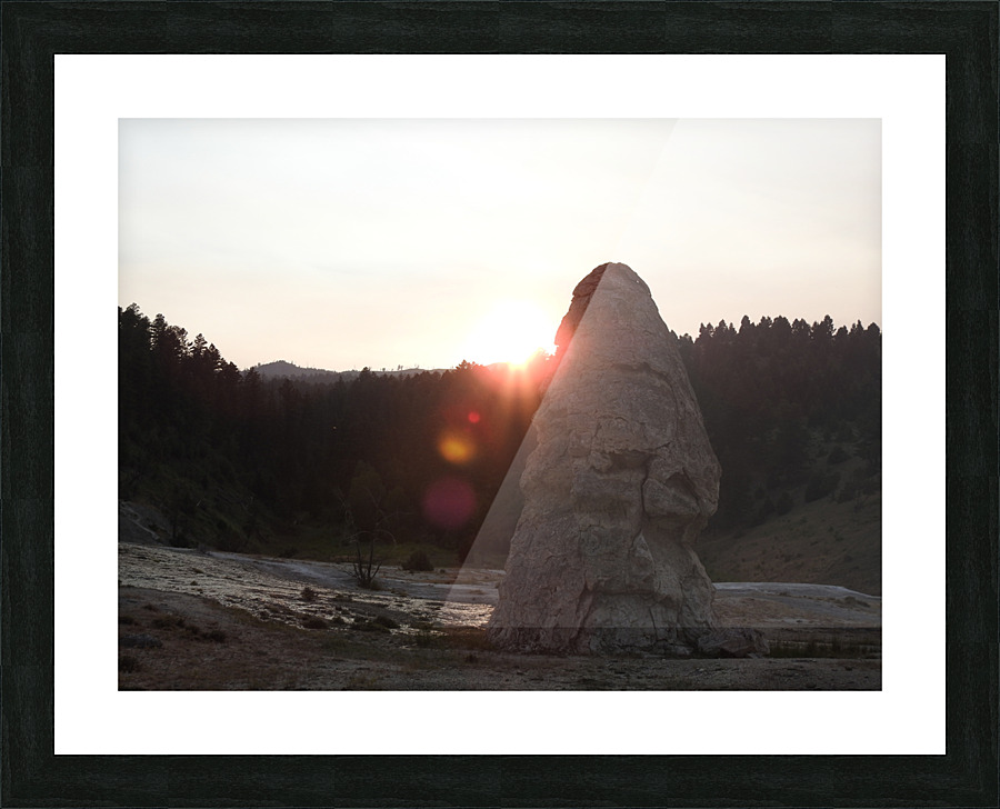 Liberty Cap Sunset Picture Frame print