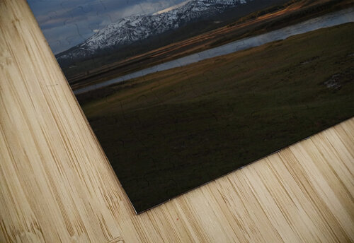 Snowy Mountaintop- Sunset 2 Emma Richwine puzzle