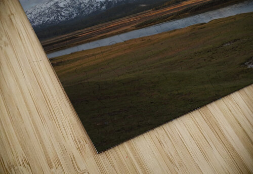 Snowy Mountaintop- Sunset Emma Richwine puzzle