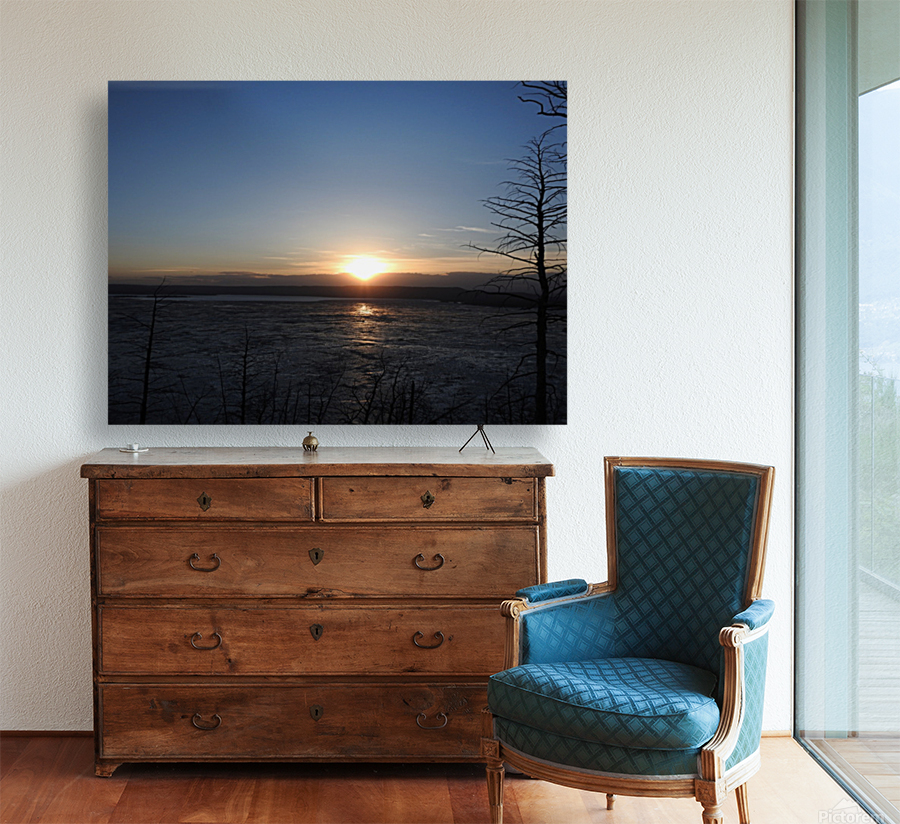 Lake Butte Sunset Reproduction