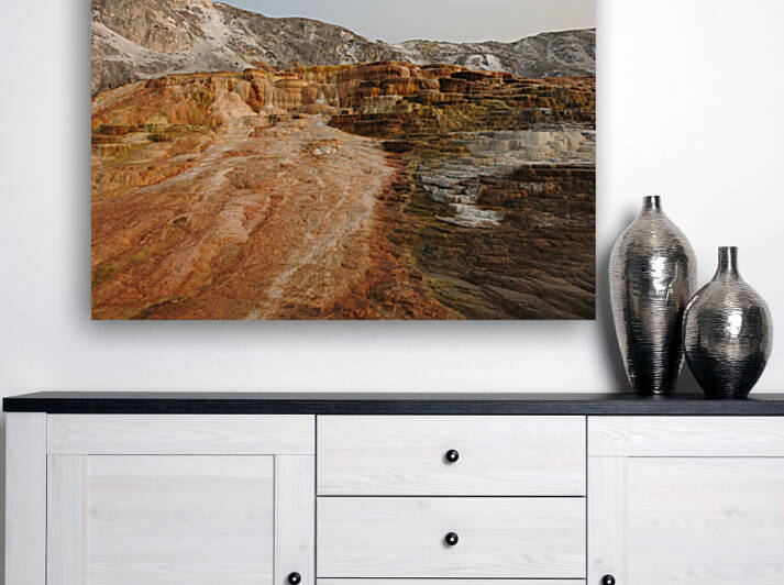 Mammoth Hot Springs by Emma Richwine