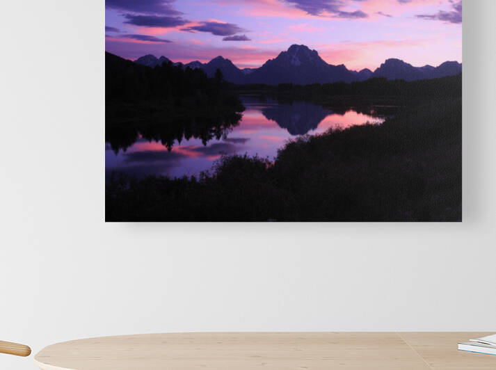 Oxbow Bend Sunset 2 by Emma Richwine