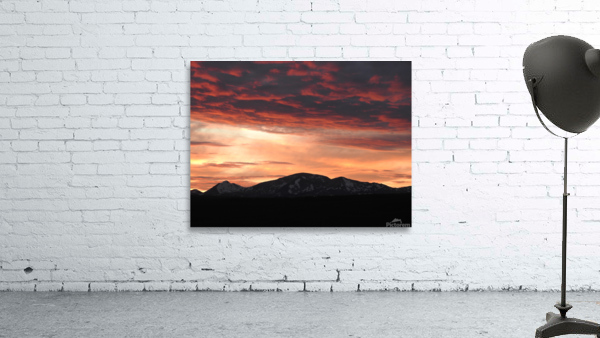 Mountain-Sunset Wall Preview