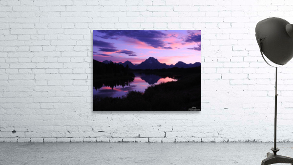 Oxbow Bend Sunset 2 Wall Preview
