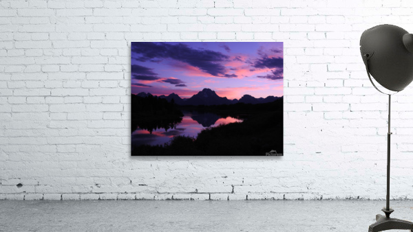 Oxbow Bend Sunset Wall Preview