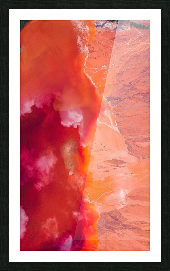 Red Sea Picture Frame print