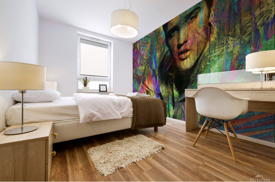 Elvis Presley Mural print