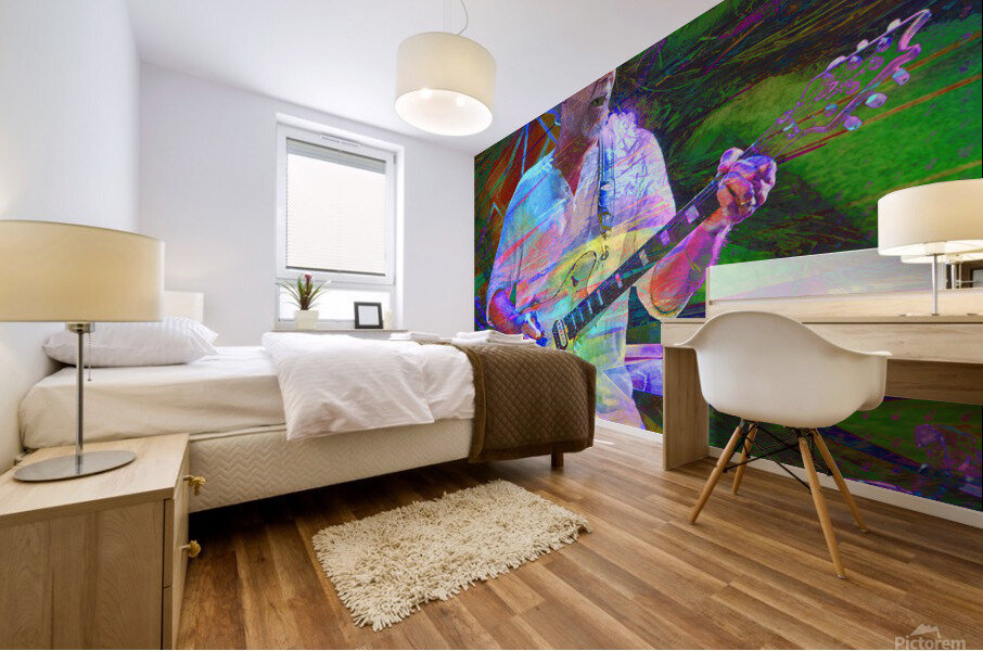 Eddie van Halen Mural print