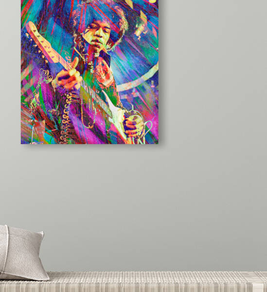 Jimi Hendrix by Rob Hemphill