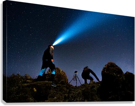 Stargazing Canvas Print