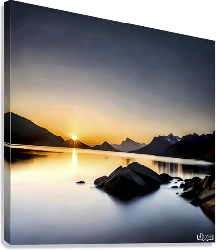 God’s Country Canvas Print