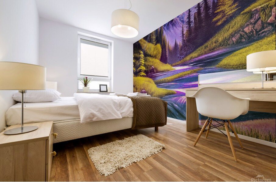 Snooze Mural print