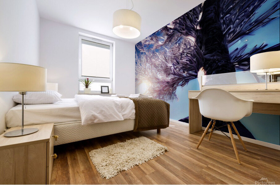 Lonely Mural print
