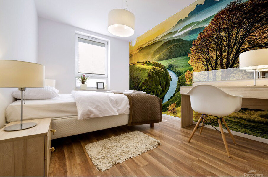 Golden Hour Mural print