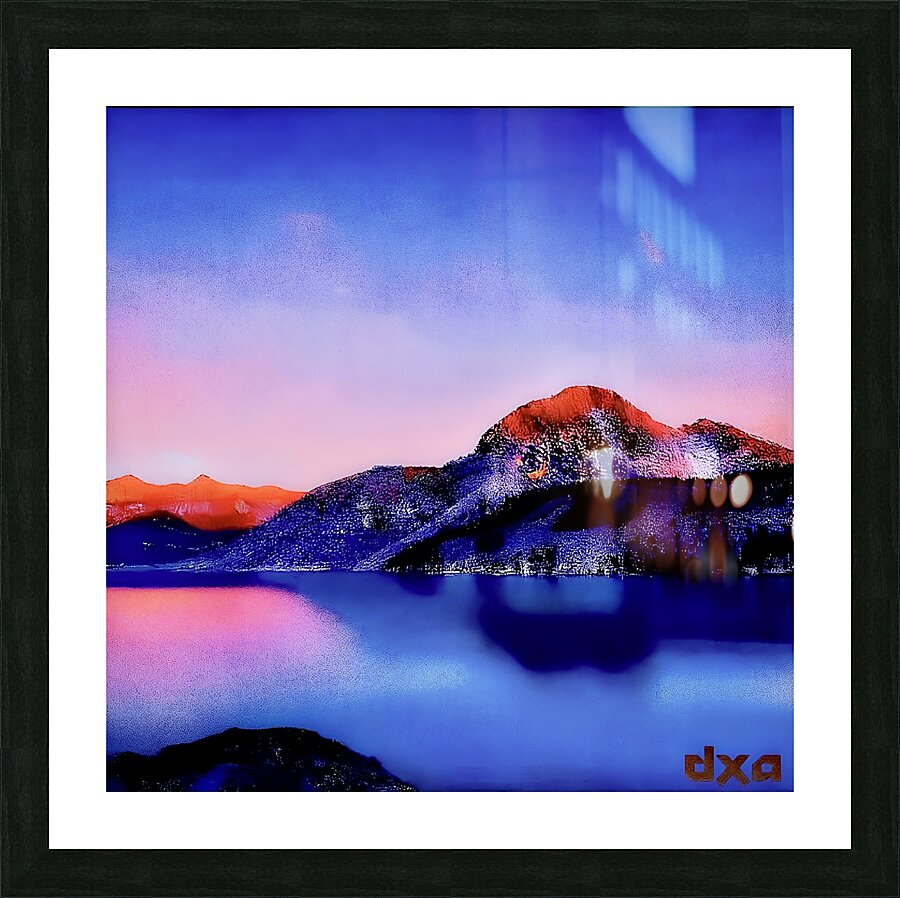 Colorado Boulder Picture Frame print