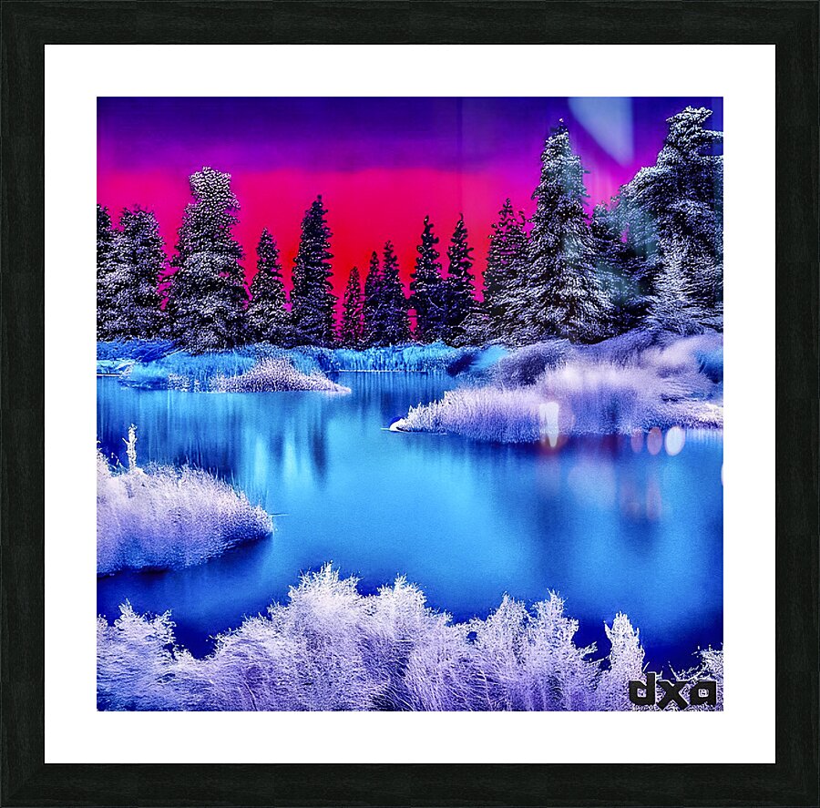 Paradise Picture Frame print
