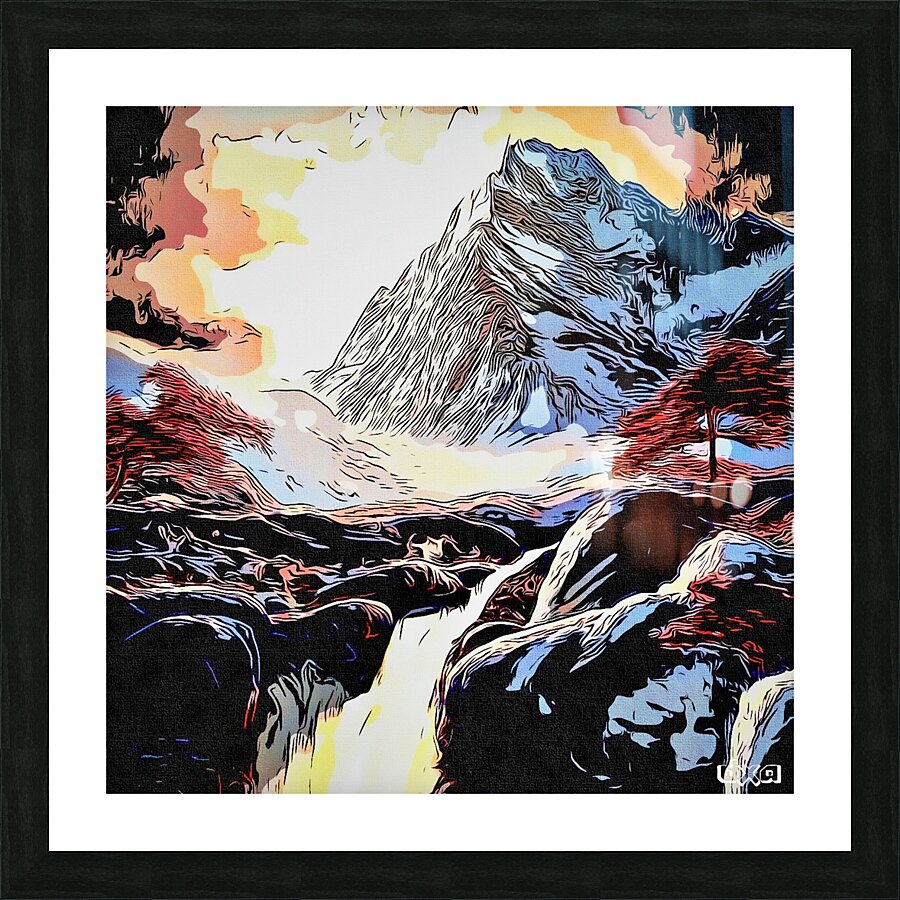 Masterpiece  Picture Frame print